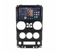 Radio Coche para Jeep Wrangler Unlimited 3 JK 2008-2010 con GPS, Navi, Carplay, Android Auto, Pantalla Táctil, WiFi, Bluetooth, FM Radio 4Gb+64Gb para Coche, 8 Nuclear 8G＋256G