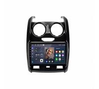 Radio Coche para Renault Duster 2015-2021 con Carplay Android Auto Pantalla Táctil Navegación GPS Bluetooth USB WiFi FM/RDS Dsp Navegación Estéreo, 4 Nuclear 1G＋32G