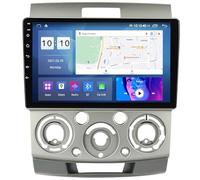 Radio con Android 15 Pantalla de Coche para Ford Ranger 06-11 2 DIN GPS estéreo Pantalla táctil Radio 2 DIN de 9 Pulgadas Reproductor Multimedia FM Bluetooth GPS Navi SWC Carplay M100S A
