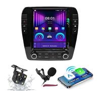 Radio con Android 15 para coche,reproductor multimedia DVD con pantalla táctil de 9,7" y CarPlay inalámbrico,radio con navegación GPS,receptor FM,Bluetooth,5G,WiFi,HIFI,SWC,DSP,micrófono,8 GB + 256 GB
