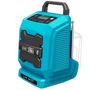 Radio con batería USB Bluetooth 18V - No incluye baterías