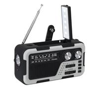 Radio con Carga Solar, Radio de Supervivencia con Carga Solar Exterior, Equipo Inalámbrico De Alta Recepción para Hogar Adultos Jóvenes Y Actividades Al Aire Libre