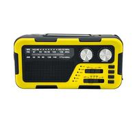 Radio con Carga Solar | Radio de Supervivencia con Carga Solar Exterior - Equipo Inalámbrico De Alta Recepción para Hogar Adultos Jóvenes Y Actividades Al Aire Libre