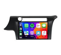 Radio con GPS para Coche Android 14 de 8 núcleos,5G-WiFi [4G+64G],Pantalla de 9",2 DIN,Carplay inalámbrico,Android Auto,FM,RDS,Bluetooth,SWC,DSP,micrófono y cámara,M600S