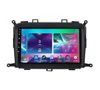 Radio con GPS para Coche, Reproductor de DVD, Pantalla táctil Doble DIN Android 15 de 9 Pulgadas, Bluetooth, CarPlay y Android Auto para KIA Carens 2013-2018, Compatible con cámara de visión
