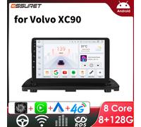 Radio con GPS para coche, reproductor Multimedia con Android, 2 Din, Carplay, RDS, DSP, unidad principal, para Volvo XC90 xc 90, 2004 - 2014 S8