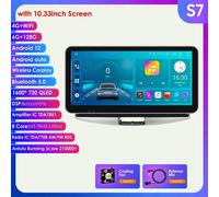 Radio con GPS para coche, reproductor Multimedia con Android, Carplay, Audio estéreo, para VW, Volkswagen, Passat, CC, B7, B6, Passat, 7862, 2015 10.33 inch S6
