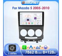 Hizpo 2 Din para MAZDA 5 2005 2006 2007 2008 2009 2010 Radio de coche reproductor de vídeo Multimedia navegación GPS Carplay Android Auto RDS P1-1G 32G-4cores