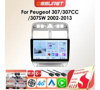 6115 Carplay Aandroid 14 Autoradio para Peugeot 307 307CC 307SW 2002-2013 reproductor multimedia GPS radio de coche estéreo 360 Cam SWC RDS 10.33inch-S8 C