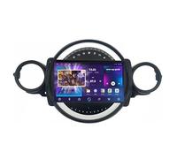 Radio con Pantalla táctil Android 14 de 9 Pulgadas para BMW Mini R56 R60 (2007-2015): Reproductor de DVD, Bluetooth, navegación GPS, CarPlay y Android Auto, Compatible con cámara de Respaldo