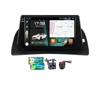 Radio con reproductor de DVD para coche ZCRKEJI Android 13 para Renault Kangoo 2008-2015, pantalla táctil de 9 pulgadas, Android Auto con radio FM, AM, RDS, DAB+, DSP, WiFi, controles en el volante y