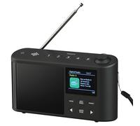Radio Dab portátil, Radio Dab Plus/Dab, Radio FM, Radio pequeña, Pantalla LCD Grande, radios portátiles y batería, Carga USB para 10 Horas de reproducción, (Spectrum de iBox)