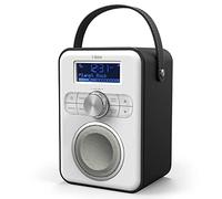 Dab Radio portátil, Radio Dab/Dab Plus, Radio FM, Altavoz Bluetooth portátil, Radio Digital con Carga USB para 10 Horas de reproducción, Altavoces estéreo Bluetooth, Recargable