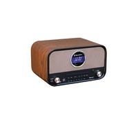 Radio DAB + - Soundmaster - NR850 - Reproductor de CD - Caoba - Altavoces retro