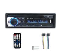Radio de automóvil Player Estereo Bluetooth Car Mp3 Jugador 60WX4 FM Música Audio Radio estéreo USB/SD con en Dash Aux Aporte(A)