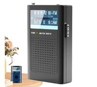 Radio de Bolsillo | Radio Exterior Resistente a la Intemperie | Escucha en Dos Modos, Equipo Ligero y de Bajo Consumo para Exteriores, Aventuras, Camping, Playa y Viajes
