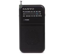 Radio de Bolsillo Sanyo Color Negro y Verde Mod. Ks129