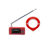 Radio de Bolsillo SI4732 de 0,5 A 108 MHz, Receptor, Miniradio, Antena Telescópica ESP32-S3 LSB SW MW VHF.