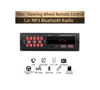 Radio de Coche 1DIN en el Tablero Estéreo Digital Audio Música Estéreo Reproductor de Coche Radio Reproductor de MP3 USB//Entrada Auxiliar