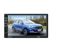 Radio de coche 2 DIN 7 pulgadas pantalla táctil HD, reproductor MP5 para coche con Bluetooth manos libres, radio FM, soporte USB/SD/AUX, Mirror Link, entrada de cámara trasera y mandos al volante - 50