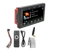Radio De Coche 2 DIN con Android-Auto, Reproductor Multimedia Inalámbrico, Bluetooth, MP5, Manos Libres,de Audio USB, Unidad Principal FáCil Instalación para Viajes(FS02W)