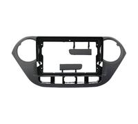 Radio De Coche 2 DIN De 9 Pulgadas con Marco De Plástico Cable para Hyundai I10 2014-2017 Panel Estéreo(Frame LHD)