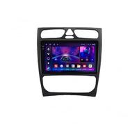 Radio de Coche 2 DIN para Benz A W168 C W203 G W463 Autoradio Touchscreen Display Bluetooth Llamadas Manos Libres, Mirror Link, Navegación GPS, Type-C, Cámara Trasera, FM, 8 Nuclear 8G+256G