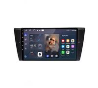 Radio de Coche 2 DIN para BMW 3 Series E90 E91 E92 E93 2006-2012 con Carplay/Androidauto/Admite Carga, Bluetooth, Micrófono, FM, Eq, WiFi, GPS, 4 Nuclear 4G+64G