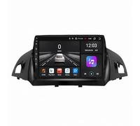 Radio de Coche 2 DIN para Ford C-MAX Kuga 2 Escape 3 2013-2017 Enlace Espejo, Navegación, Siri, Aux, Bluetooth, Airplay, Lectura de Vídeo, Navegación GPS, Mirror, 8 Nuclear 4G+64G
