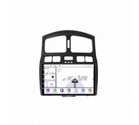 Radio de Coche 2 DIN para Hyundai Classic Santa Fe 2000-2004 Autoradio Touchscreen Display Bluetooth Llamadas Manos Libres, Mirror Link, Navegación GPS, Type-C, 4 Nuclear 4G+64G