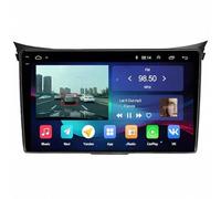 Radio de Coche 2 DIN para Hyundai I30 Elantra GT 2011-2016 Autoradio Touchscreen Display Bluetooth Llamadas Manos Libres, Mirror Link, Navegación GPS, Type-C, 4 Nuclear 1G+32G
