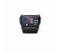 Radio de Coche 2 DIN para Hyundai IX45 Santa Fe 2013-2017 Autoradio Touchscreen Display Bluetooth Llamadas Manos Libres, Mirror Link, Navegación GPS, Type-C, 4 Nuclear 1G+32G