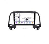 Radio de Coche 2 DIN para Hyundai Sante Fe 2 2006-2012 Mirror Link, Incell Touchscreen Radio Coche con Bluetooth USB/Eq Comandos Al Volante Cámara Trasera/FM, 8 Nuclear 8G+256G