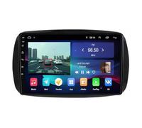 Radio de Coche 2 DIN para Mercedes Benz Smart 453 Fortwo 2014-2020 Enlace Espejo, Navegación, Siri, Aux, Bluetooth, Airplay, Lectura de Vídeo, Navegación GPS, Mirror, 8 Nuclear 6G+128G