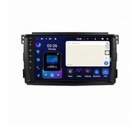 Radio de Coche 2 DIN para Mercedes Benz Smart Fortwo 451 2010-2015 Autoradio Touchscreen Display Bluetooth Llamadas Manos Libres, Mirror Link, Navegación GPS, Type-C, 4 Nuclear 4G+64G