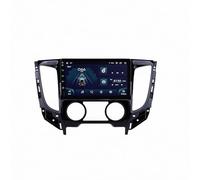 Radio de Coche 2 DIN para Mitsubishi Triton L200 MT AT 2015-2019 Car Play Autoradio Touchscreen Display, Cámara Trasera, Radio FM/RDS Dsp, Micrófono, 4 Nuclear 1G+16G