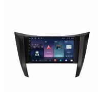 Radio de Coche 2 DIN para Nissan Navara Frontier NP300 4 D23 2014-2021 Mirror Link, Incell Touchscreen Radio Coche con Bluetooth USB/Eq Comandos Al Volante Cámara Trasera, FM, 4 Nuclear 4G+64G