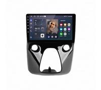Radio de Coche 2 DIN para Peugeot 108 For Toyota Aygo B40 2014-2021 Enlace Espejo, Navegación, Siri, Aux, Bluetooth, Airplay, Lectura de Vídeo, Navegación GPS, Mirror Link, 8 Nuclear 4G+64G