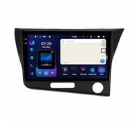 Radio de Coche 2 DIN Universal para Honda CR-Z 1 CRZ LGD 2010-2016 con Carplay y Android Auto Inalámbricos, Bluetooth, Mirror Link, Mirror Link, FM, Siri & G00Gle, 4 Nuclear 4G+64G