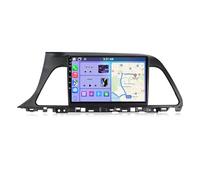 Radio De Coche Android 12 9 Pulgadas HD Pantalla Táctil para Hyundai Sonata9 2015-2018 Carplay Android Auto Apoyo FM Am BT 5.0 Dab Hi-Fi Enlace Espejo RDS DSP SWC + AHD Cámara Trasera(400S)