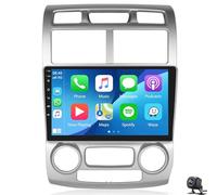 Radio de Coche Android 14 Double DIN con Pantalla táctil de 9 Pulgadas para KIA Sportage 2005-2010 navegación GPS WiFi Bluetooth Radio FM CarPlay inalámbrico y Android Auto cámara de visión Trasera