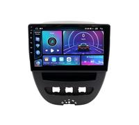 Radio de Coche Android 14 para Peugeot 107/Toyota Aygo/Citroen C1 2005-2014，10 Pulgadas Radio Double DIN inalámbrico, Bluetooth Carplay, Visión Trasera en Directo HD, Carga rápida GPS(M500S 6G+128G)