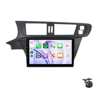 Radio de coche Android 15 de 10,1"para Ci-troen C3 C3-XR 2010-2015 CarPlay inalámbrico Android estéreo para coche DSP DAB QLED WiFi de doble banda Bluetooth 5.0 navegación GPS cáma(Color:8CORE 8+256G)