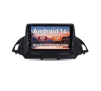 Radio de Coche Android 15 para Ford Kuga 2012-2018 Escape 2013-2019，9 Pulgadas Radio Double DIN inalámbrico, Bluetooth Carplay, Visión Trasera en Directo HD, Carga rápida GPS(M150S 2G+32G)