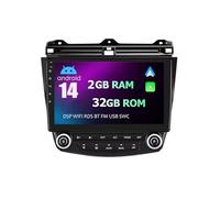 Radio de Coche Android 15 para Honda Accord 7 2003-2007，10 Pulgadas Radio Double DIN inalámbrico, Bluetooth Carplay, Visión Trasera en Directo HD, Carga rápida GPS(M400S 4G+64G)