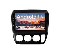 Radio de Coche Android 15 para Honda CRV 1997-2001，9 Pulgadas Radio Double DIN inalámbrico, Bluetooth Carplay, Visión Trasera en Directo HD, Carga rápida GPS(M600S 8G+128G)