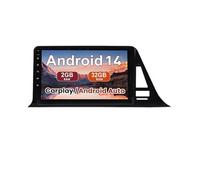 Radio de Coche Android 15 para Toyota C-HR CHR 2016 2017 2018 2019 2020,9 Pulgadas Radio Double DIN inalámbrico, Bluetooth Carplay, Visión Trasera en Directo HD, Carga rápida GPS(M100S 1G+32G)