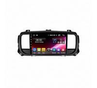 Radio de Coche Android 2 DIN para Citroen Jumpy 3 SpaceTourer 2016-2021 con Pantalla Receptores de Audio de Coche Bluetooth, Radio FM/RDS Dsp, Micrófono, 8 Nuclear 6G+128G