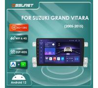 Hizpo 9 "Android 13 para Suzuki Grand Vitara 3 2005-2015 Radio de coche reproductor de vídeo Multimedia navegación GPS 2 Din Carplay 7862 RDS 8cores-4G 32G -S4