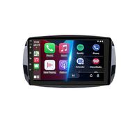 Radio de Coche Audio Estéreo 2 DIN para Benz Smart 2016-2020 HD Pantalla Táctil+Llamadas Manos Libres Bluetooth+WiFi, Navegador GPS/Mandos Volantes, 4 Nuclear 2G+32G